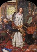 William Holman Hunt Unknown work oil painting on canvas